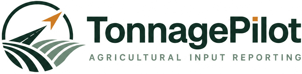 TonnagePilot — Agricultural Input Reporting